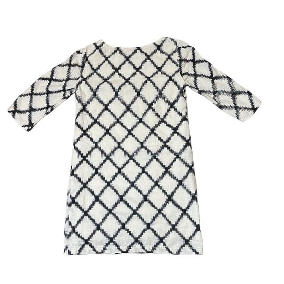 The Odells Alexa Shift Dress in Ikat Diamond Size XS - Picture 2 of 9